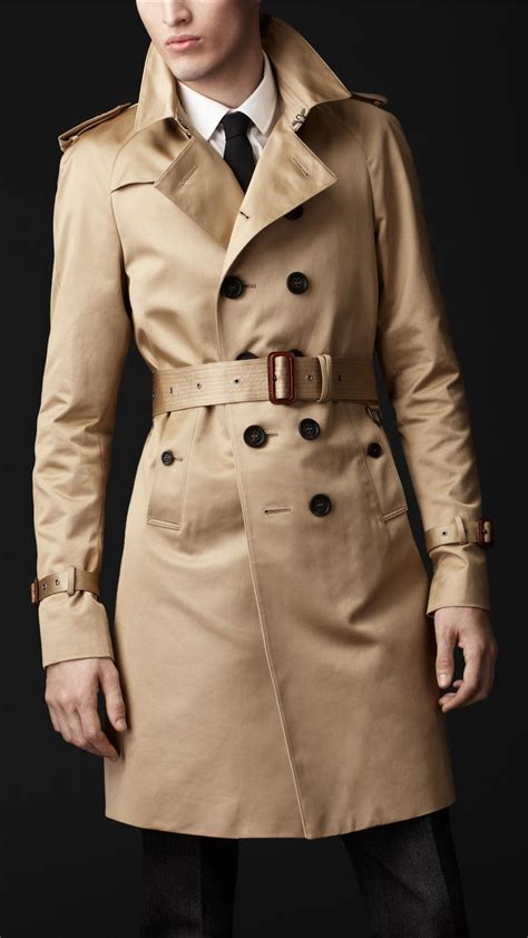 Burberry trench coat military